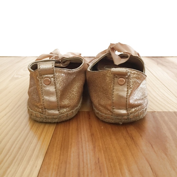 Coach Rose Gold Espadrille Sneakers - Picture 5 of 5